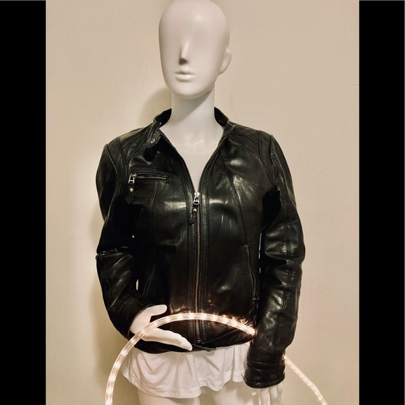 🖤🖤ANDREW MARC/MARC NY Leather jacket🖤🖤 - Picture 4 of 14